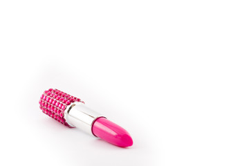 Fashioned pink lipstick