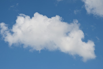 clouds on blue sky