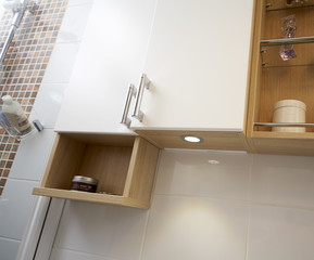bathroom closet