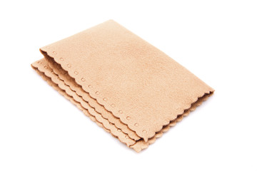 Rag to clean glasses