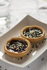 Tartellette al cioccolato