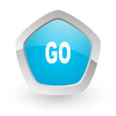 Obraz premium go icon