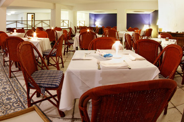 Dinner room into Arraial d'Ajuda Eco Resort