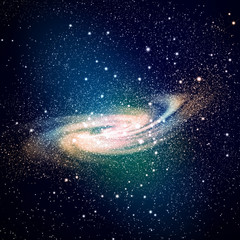 Space galaxy image