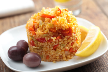 Bulgur pilaf