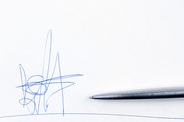 Fictitious  signature