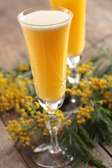 Mimosa cocktail