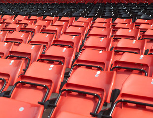 Fototapeta premium Spectators seats