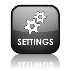 SETTINGS Web Button (my profile user account connection options)
