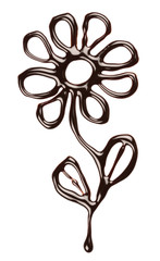 Chocolate flower