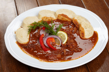 meat with sauce