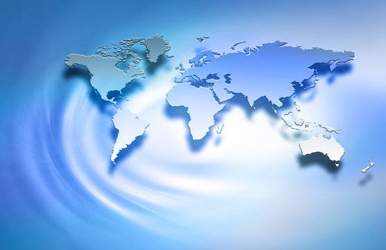 Best Internet Concept of global business . World map