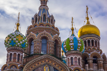 Fototapeta na wymiar Kościół Zbawiciela na Krwi, Sankt Petersburg, Rosja