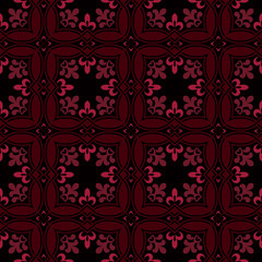 abstract ethnic vector seamless background