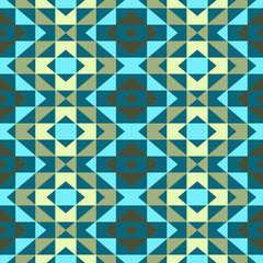 abstract ethnic vector seamless background