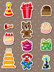 birthday stickers