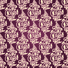 Ornamental seamless wallpaper with arabesques