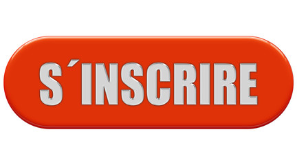Button orange Seiten rund S´INSCRIRE