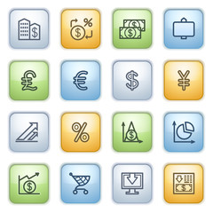 Color buttons with contour icons 11