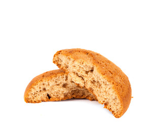 oatmeal cookies isolated