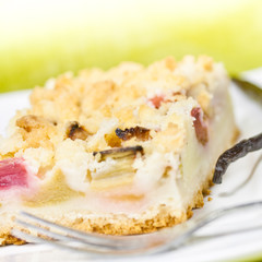 Rhabarberkuchen vom Blech