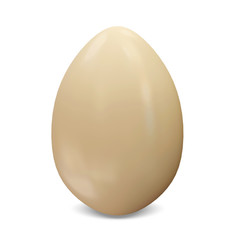 3d Egg on white background