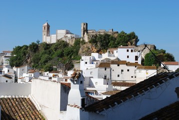 View of pueblo blanco, Casares, Spain © Arena Photo UK © arenaphotouk