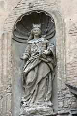 Fototapeta na wymiar S. Maria del Carmine kościół. Piacenza. Emilia-Romagna. Włochy.