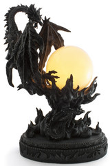 lampe en forme de dragon