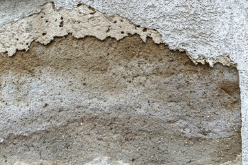 Schäden an Hauswand