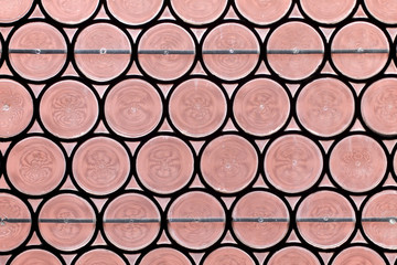 Historische Fensterscheibe