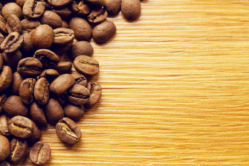 background of coffee beans