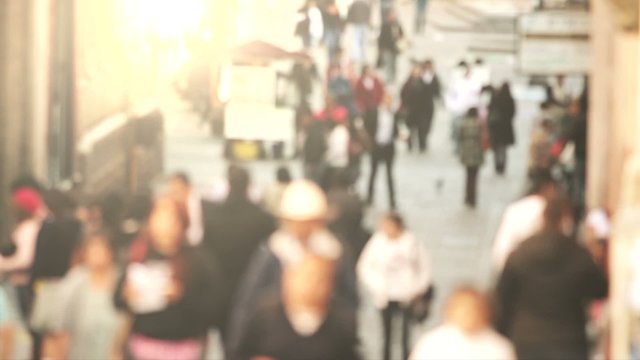 People Walking in street