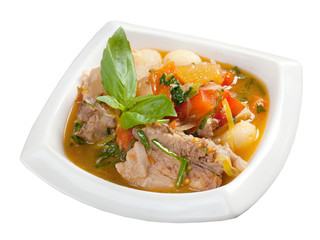 .soup with beef