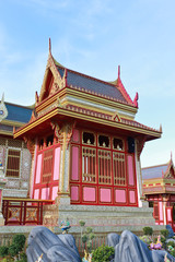 Fototapeta premium Pavilion of The Royal Crematorium in Bangkok
