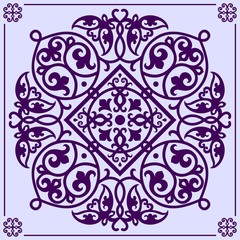 East decorative pattern