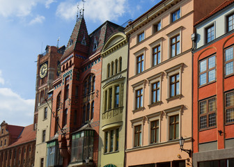Fototapeta na wymiar Stare Miasto w Toruniu