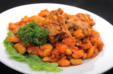 beautiful and tasty food on a plate