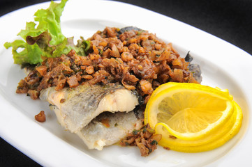 beautiful and tasty food on a plate
