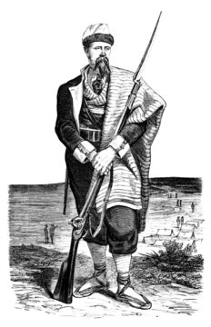 Hispanic Warrior - 19th Century