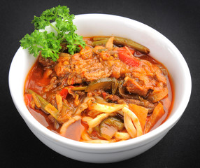 beautiful and tasty food on a plate