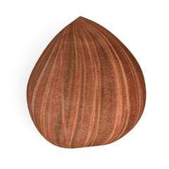 3d render of nut (natural food)