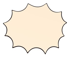 3d render of speech bubble