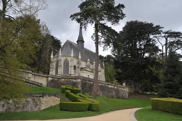 Fototapeta na wymiar Notre Dame d'Ussé