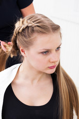 Fototapeta premium Hair styling