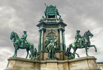 Obraz premium Maria-Theresa Monument, Vienna