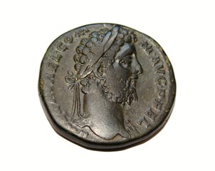 Sesterce de Commode - monnaie romaine