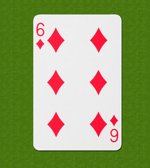 Obraz premium Play Card Diamond