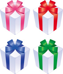プレゼント　４色