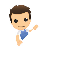 funny cartoon mechanic